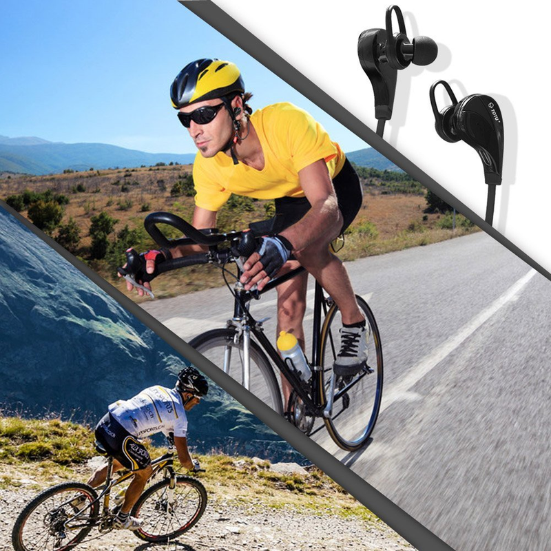 Illustration for article titled The wonderful world of cheap bluetooth headphones photoshopped onto stock photos of people exercising